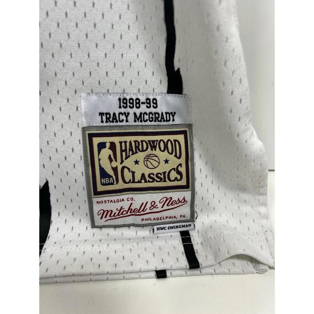 Mitchell & Ness Swingman 1998-99 Tracy McGrady #1 Men’s White Jersey - Picture 3 of 9
